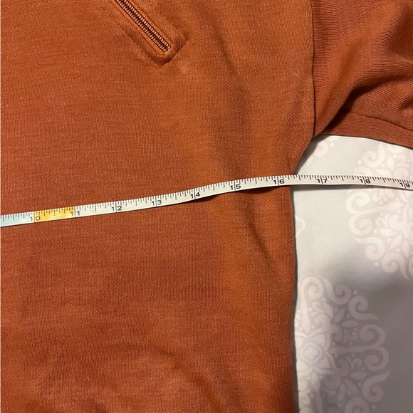 Vintage Acrylic Sweater “House of Jade” with cute shoulder zip Size S - Picture 5 of 7